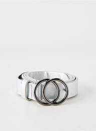 Ceinture argent ONLY femme