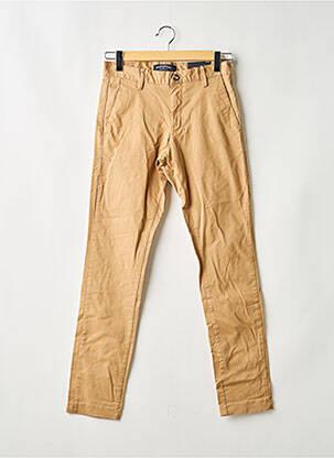 Pantalon chino marron BRUCE & BUTLER  homme