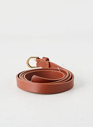 Ceinture marron YUGEN femme