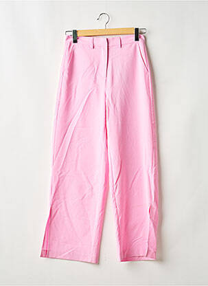 Pantalon droit rose VERO MODA femme