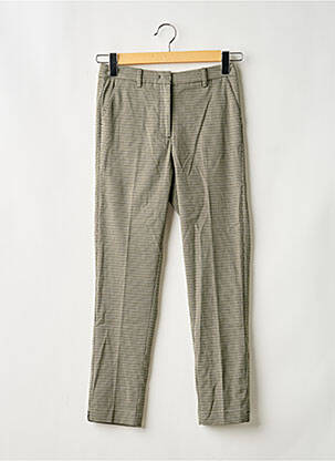 Pantalon droit vert MANGO femme