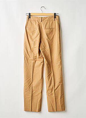 Pantalon droit marron MANGO femme