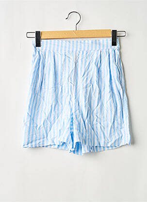 Short bleu PIECES femme