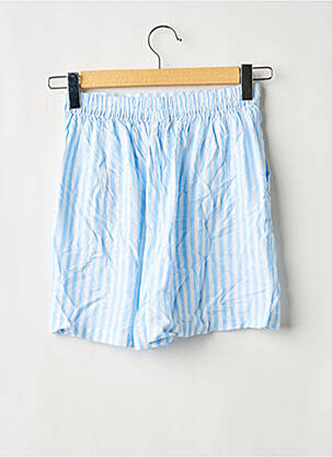 Short bleu PIECES femme