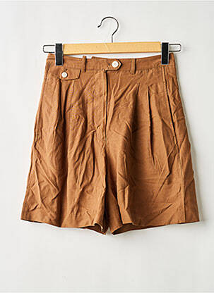 Short marron MANGO femme