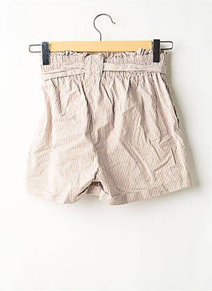 Short marron ONLY femme