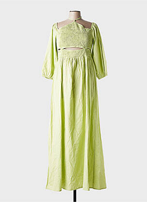 Robe longue vert VILA femme