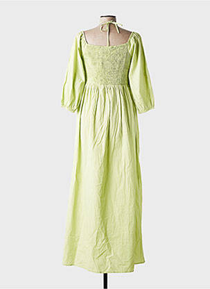 Robe longue vert VILA femme