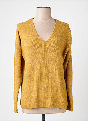 Pull jaune VERO MODA femme