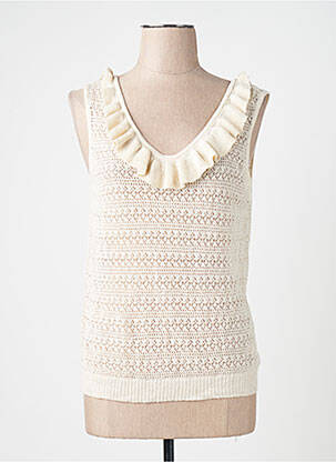 Blouse beige VERO MODA femme
