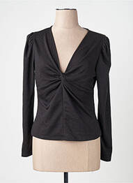 Top noir JACQUELINE DE YONG femme