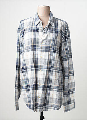 Chemise manches longues blanc JACK & JONES homme