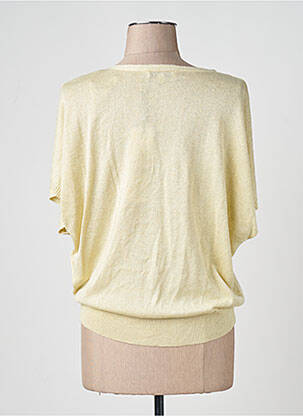 Pull jaune MORGAN femme