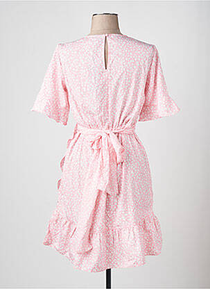 Robe courte rose VERO MODA femme