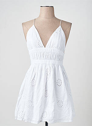 Robe courte blanc ONLY femme