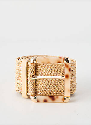 Ceinture beige ASTRID BLACK LABEL femme