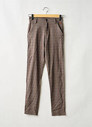 Pantalon droit marron BRUCE & BUTLER  homme