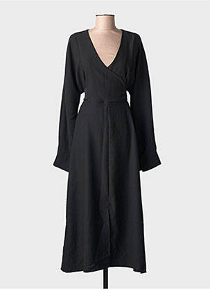 Robe longue noir ASTRID BLACK LABEL femme