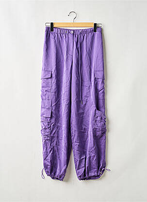 Pantalon cargo violet TALLY WEIJL femme