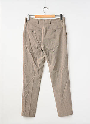Pantalon droit marron SELECTED homme