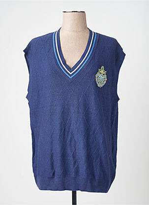 Pull bleu FILA homme