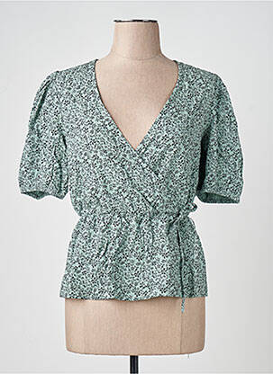 Chemisier vert JACQUELINE DE YONG femme