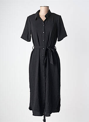 Robe courte noir JACQUELINE DE YONG femme