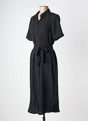 Robe courte noir JACQUELINE DE YONG femme