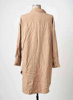 Robe mi-longue marron ONLY femme