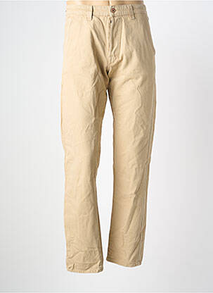 Pantalon droit beige JACK & JONES homme