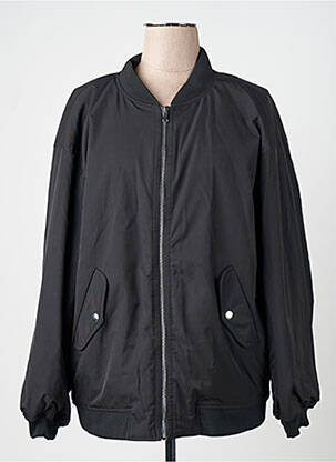 Blouson noir MANGO femme