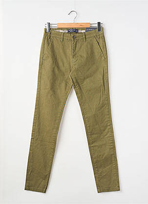 Pantalon chino vert BRUCE & BUTLER  homme