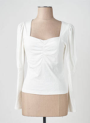 Chemisier blanc MORGAN femme