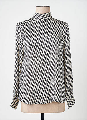 Chemisier noir MANGO femme