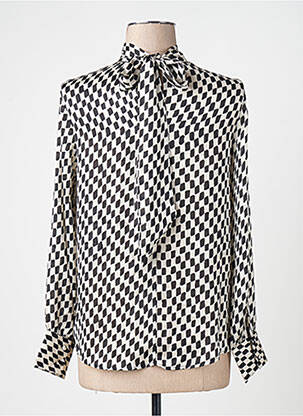 Chemisier noir MANGO femme
