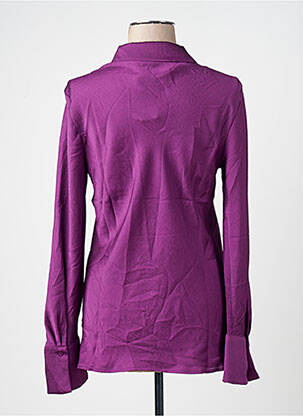 Chemisier violet MANGO femme