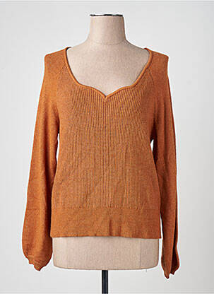 Pull marron VILA femme
