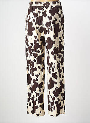 Pantalon cargo marron ASTRID BLACK LABEL femme