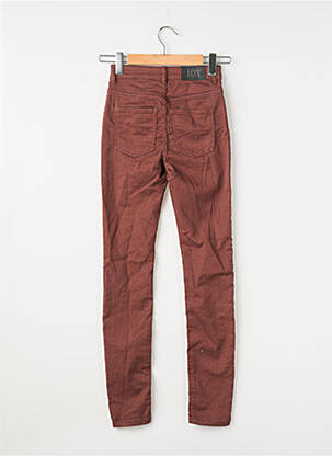 Pantalon slim marron JACQUELINE DE YONG femme