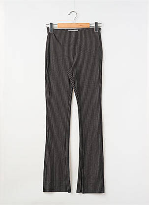 Pantalon droit noir MANGO femme
