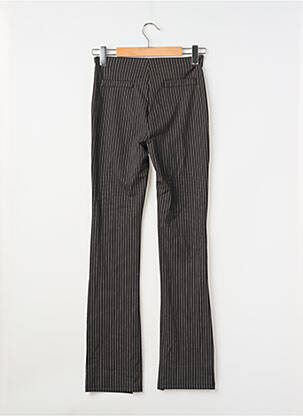 Pantalon droit noir MANGO femme