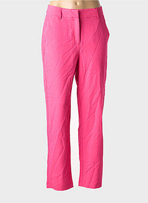 Pantalon droit rose VERO MODA femme