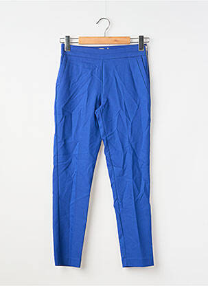 Pantalon chino bleu MORGAN femme