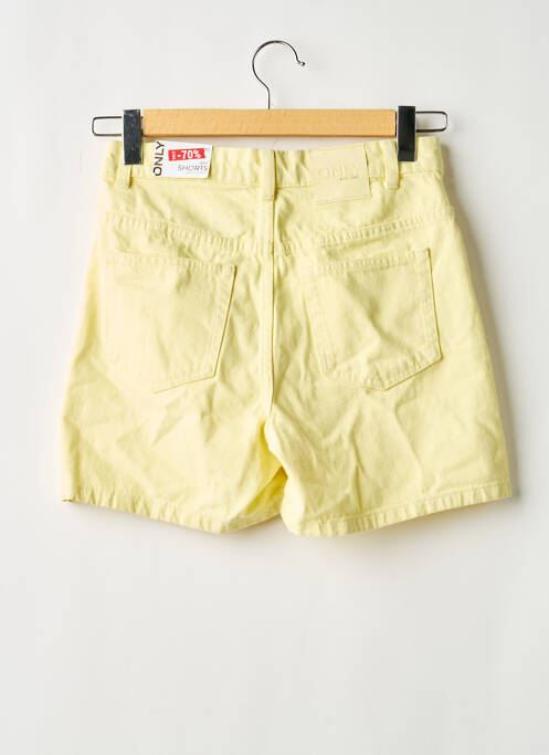Short jaune ONLY femme