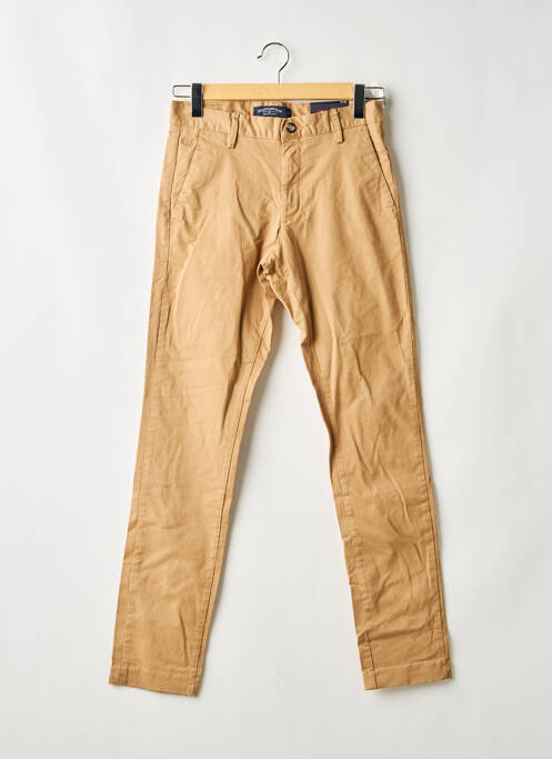 Pantalon chino marron BRUCE & BUTLER  homme