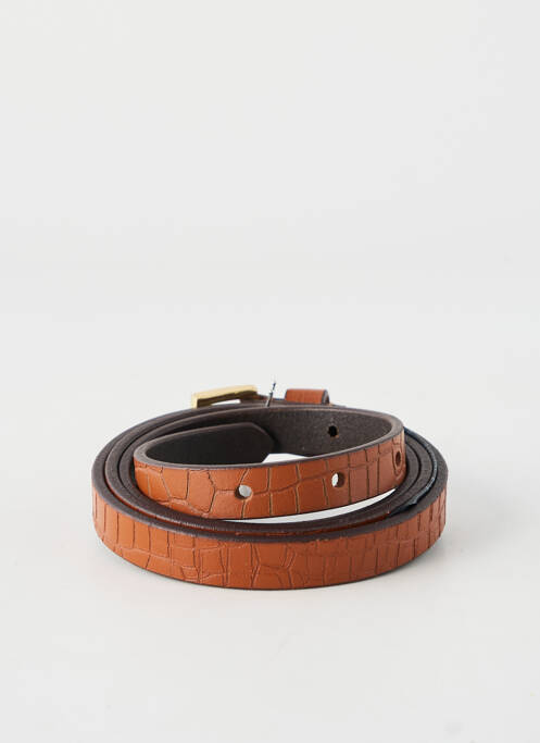 Ceinture marron ONLY femme