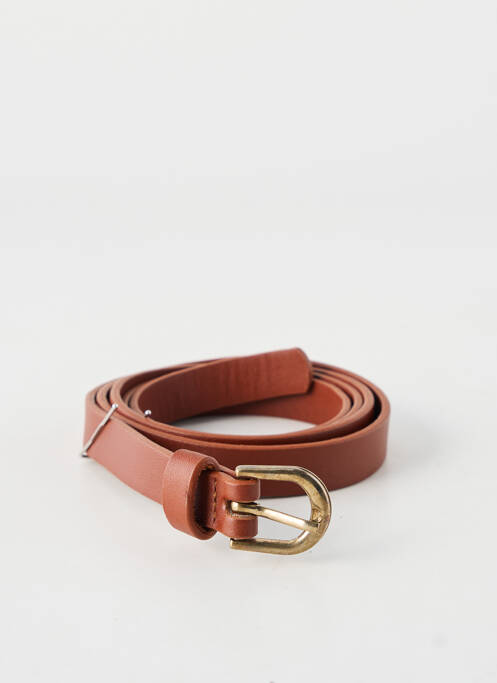 Ceinture marron YUGEN femme