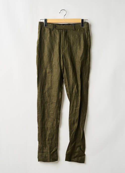 Pantalon droit vert MANGO homme