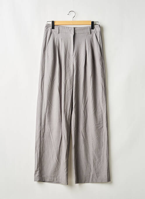 Pantalon droit gris OBJECT femme