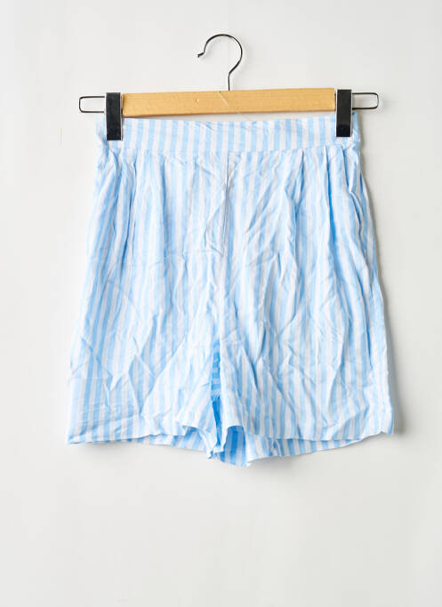 Short bleu PIECES femme